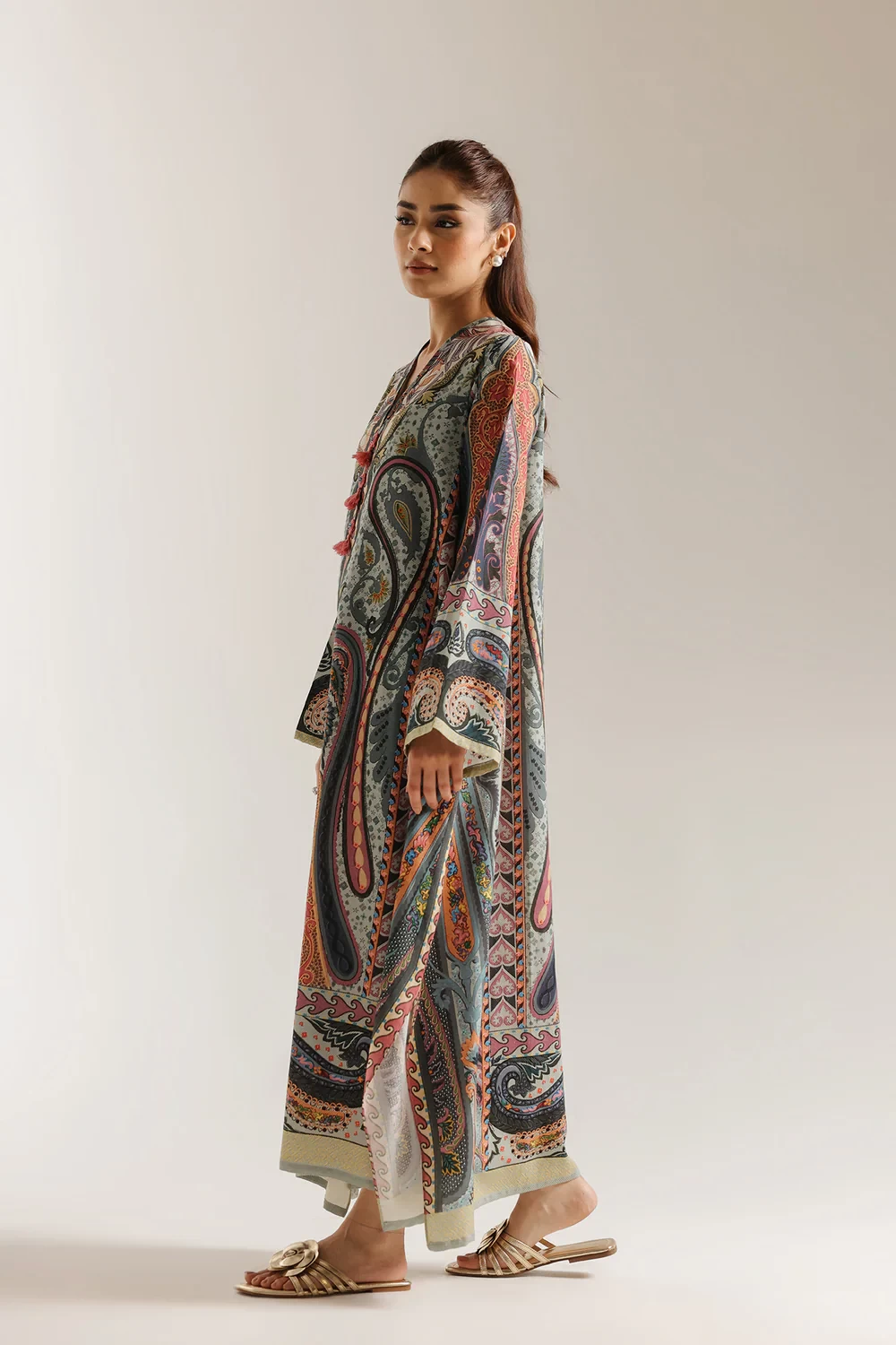 PRINTED DRESS - E7509/102/130