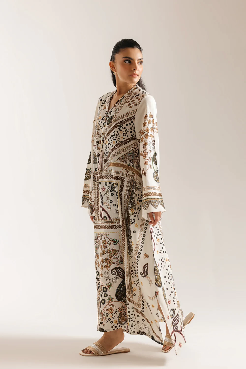 PRINTED DRESS - E7505/102/115