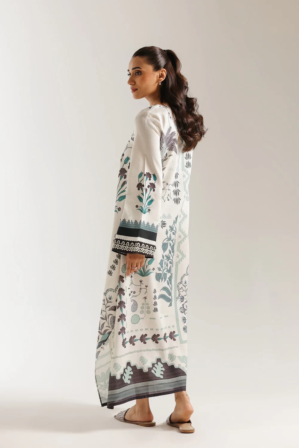 PRINTED DRESS - E7514/102/002