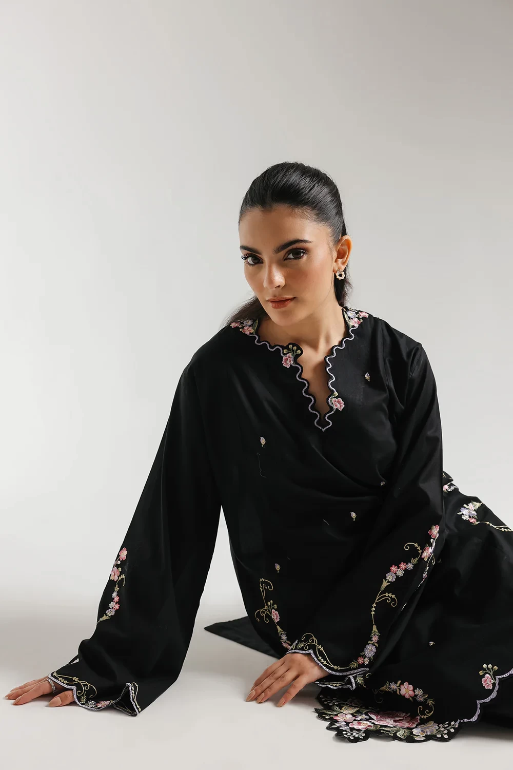 EMBROIDERED SHIRT -  E7758/102/902