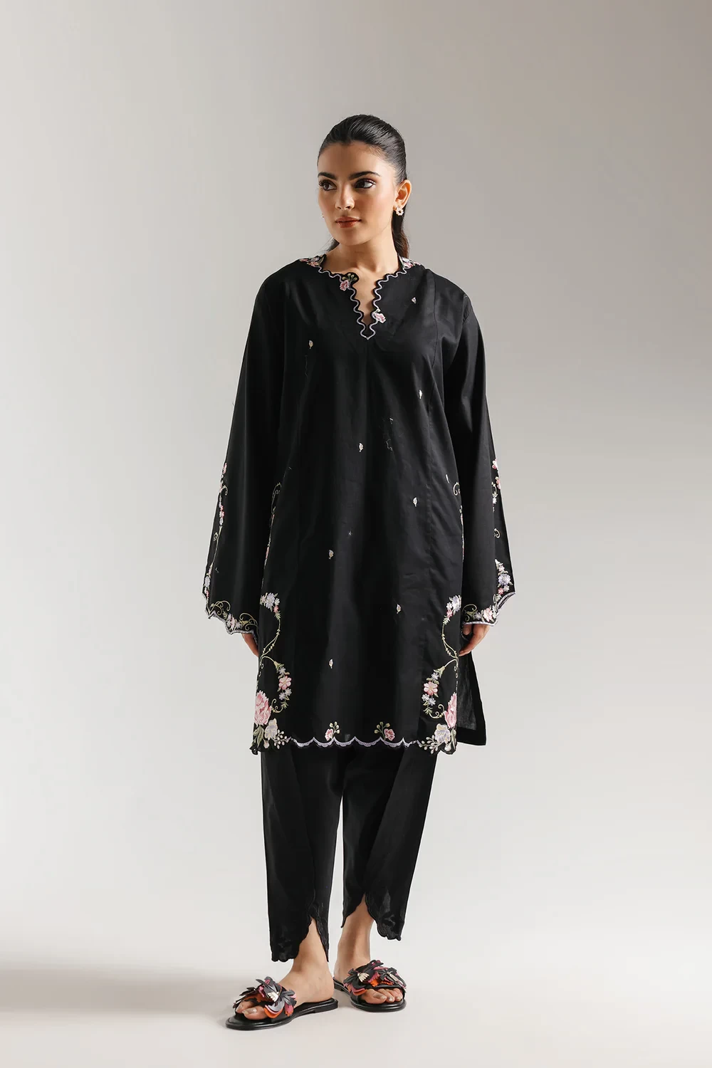 EMBROIDERED SHIRT -  E7758/102/902