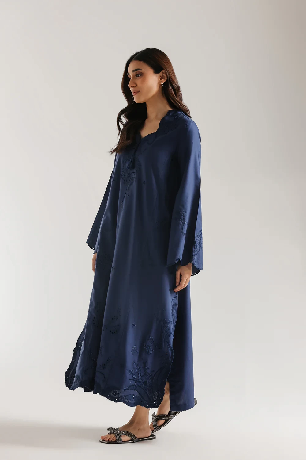 EMBROIDERED DRESS - E7524/102/622