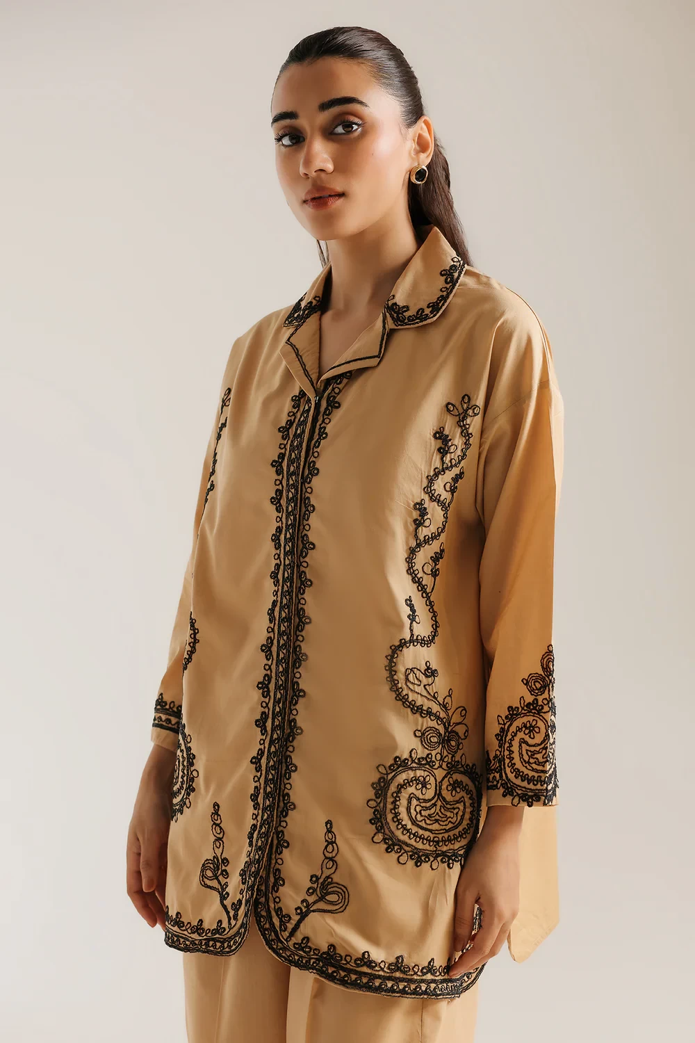 EMBROIDERED SUIT - E7607/102/113 XS