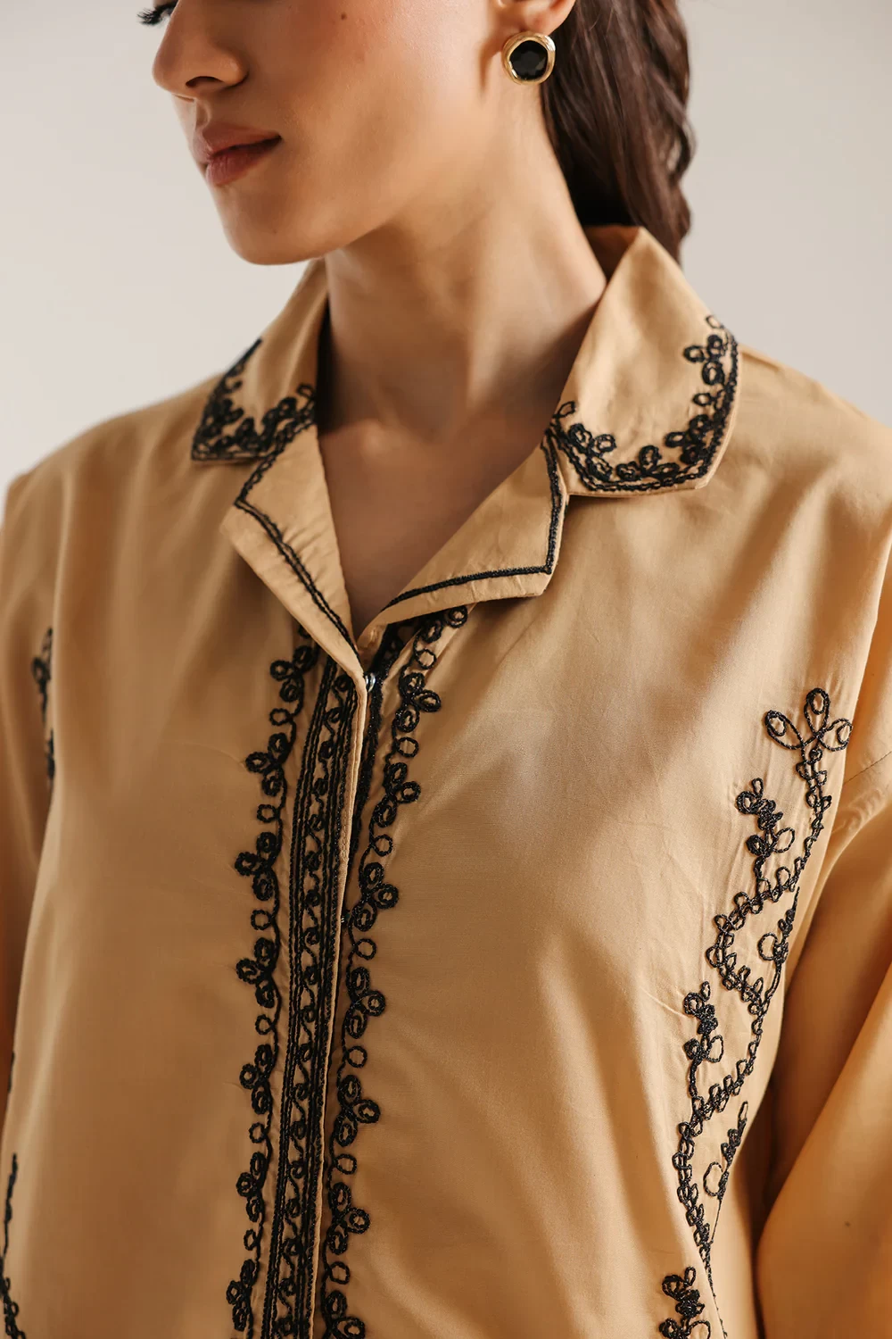 EMBROIDERED SUIT - E7607/102/113 XS