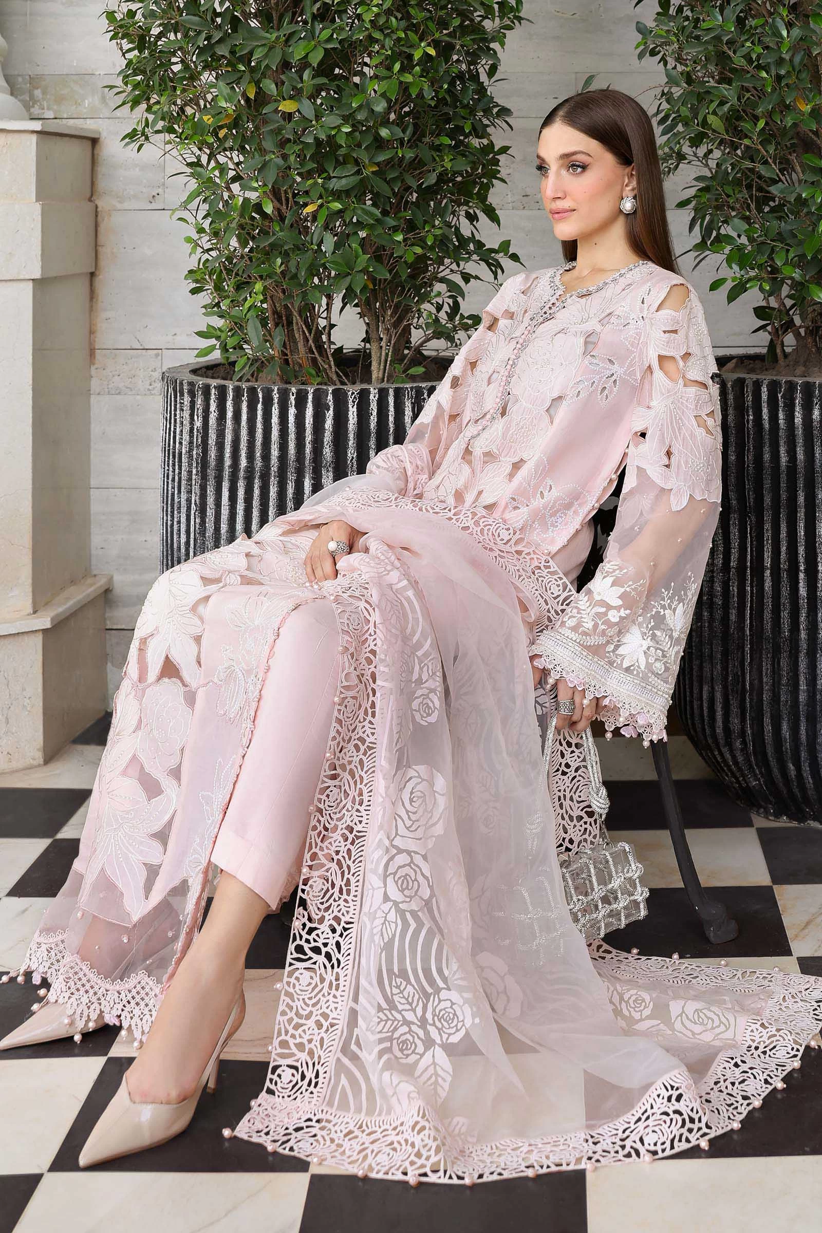 3 Piece Embroidered Lawn Suit - EL-26-02-Default