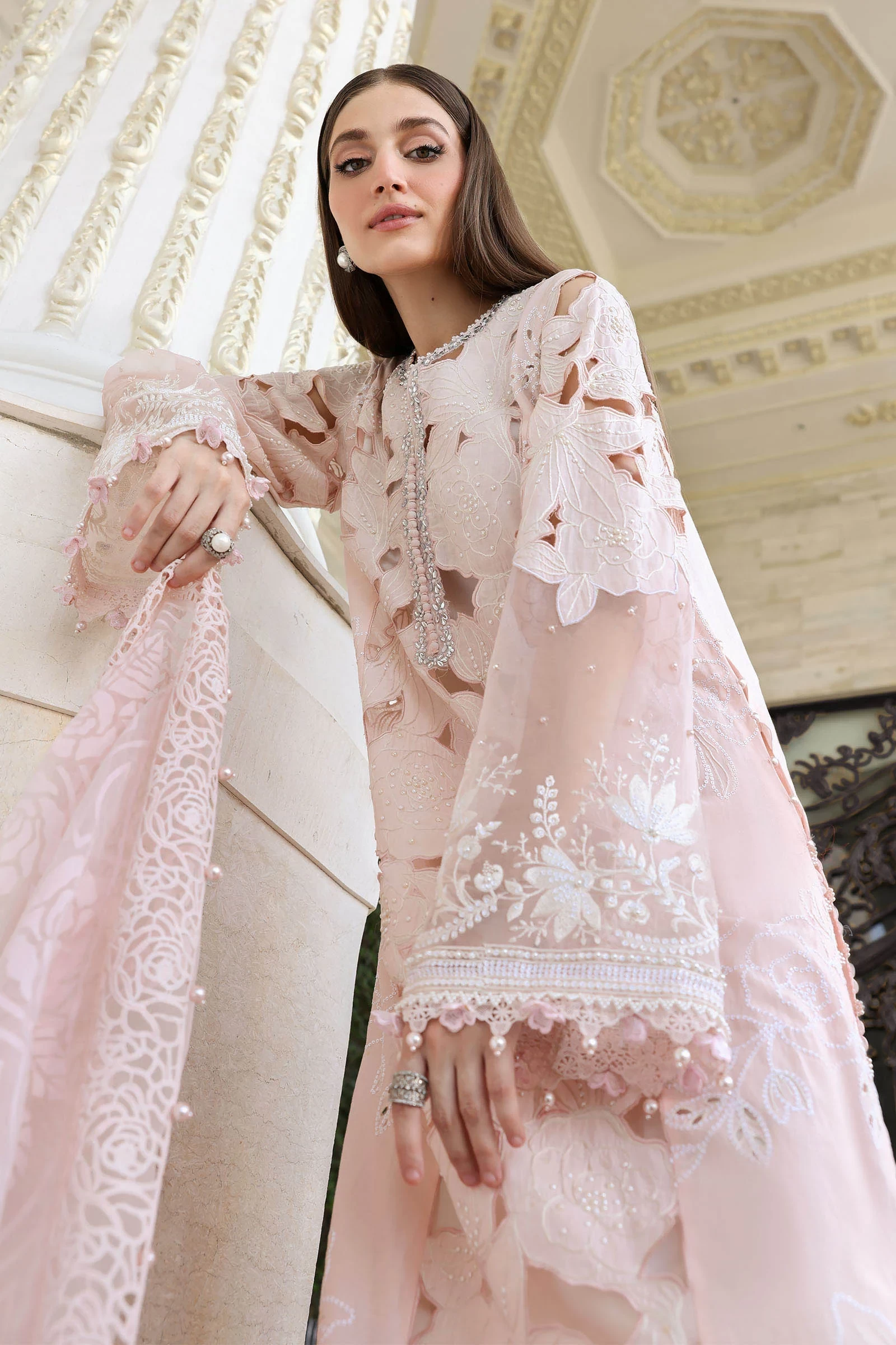 3 Piece Embroidered Lawn Suit - EL-26-02-Default