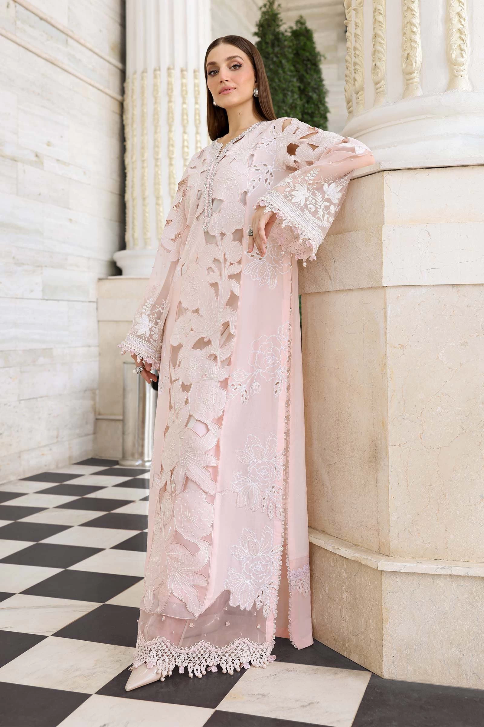 3 Piece Embroidered Lawn Suit - EL-26-02-Default