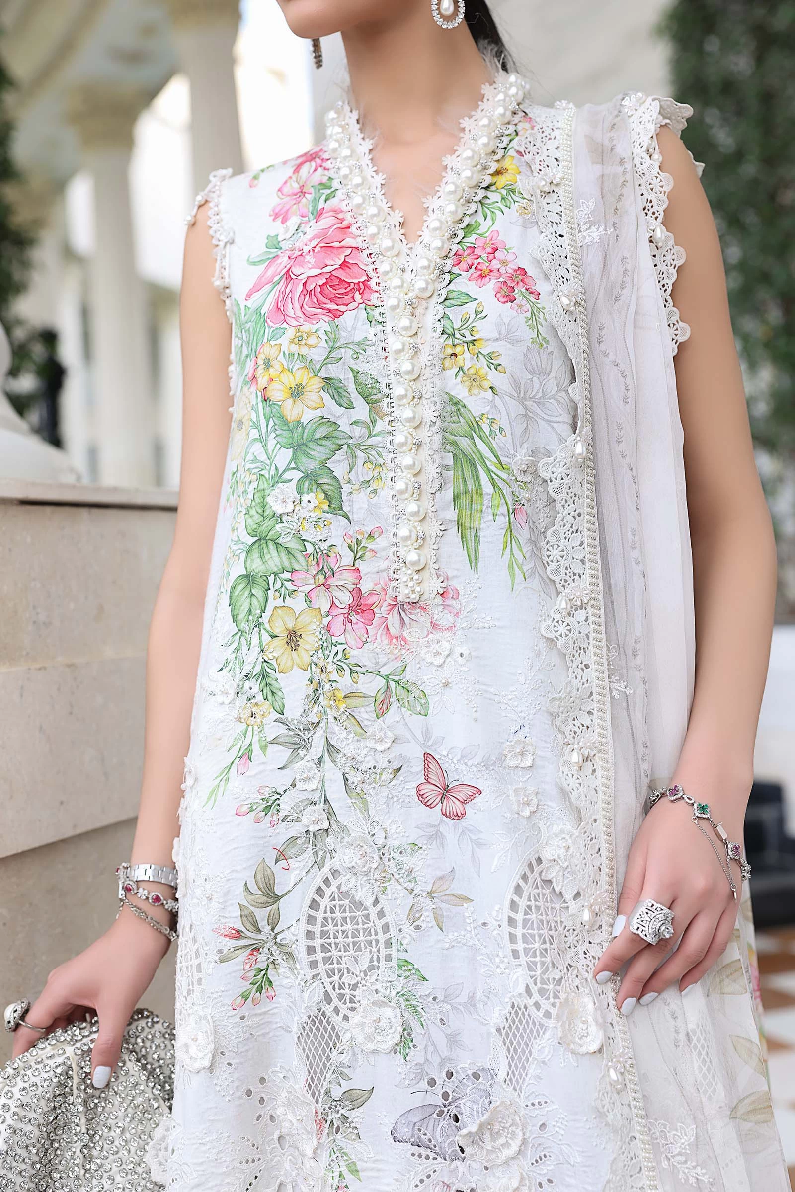 3 Piece Embroidered Lawn Suit - EL-26-03-Default