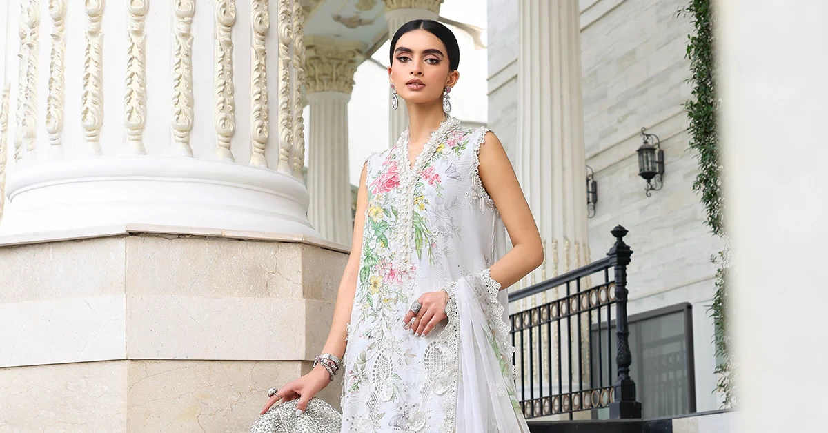 3 Piece Embroidered Lawn Suit - EL-26-03-Default