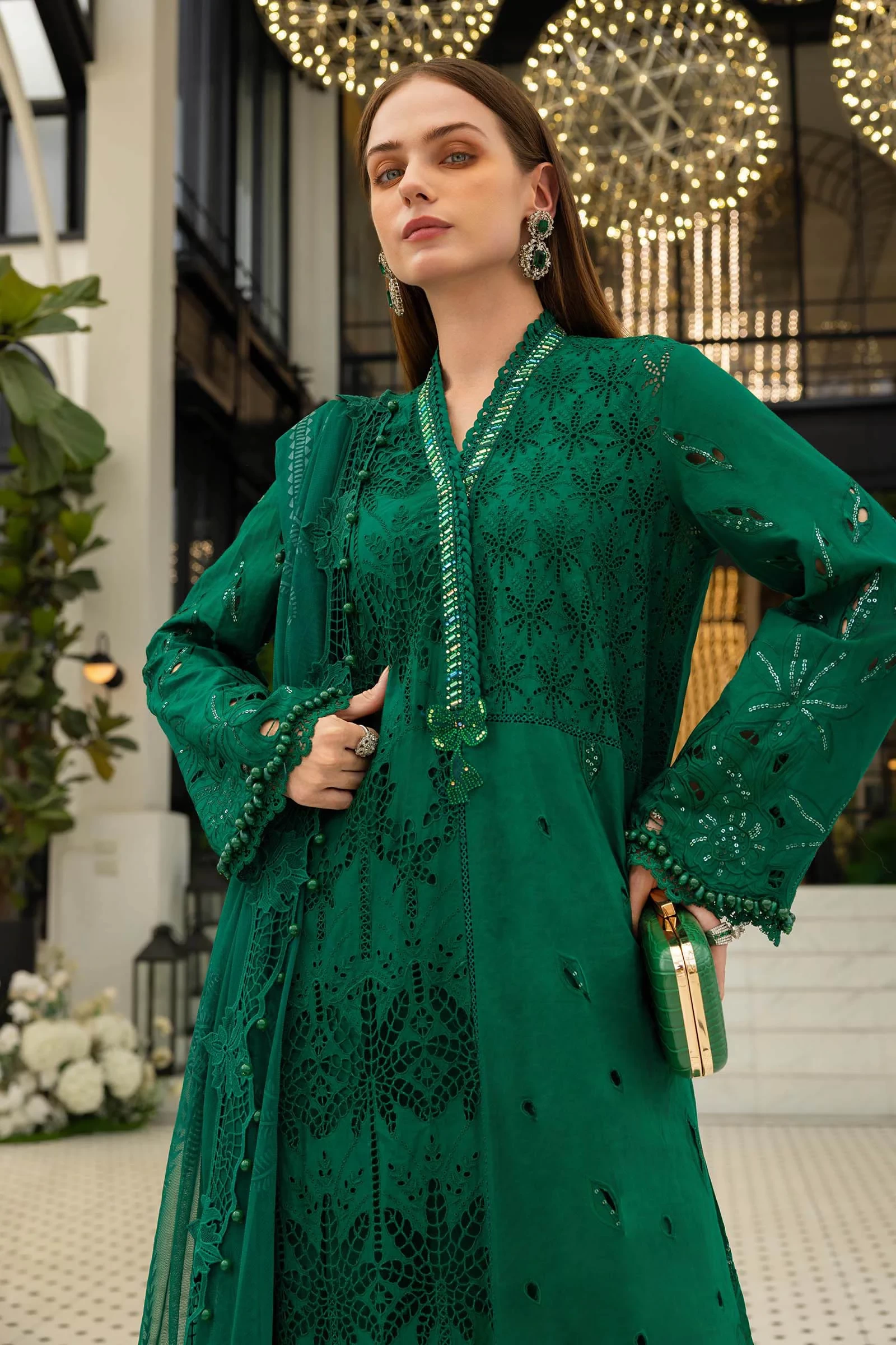 3 Piece Embroidered Lawn Suit - EL-26-04-Default