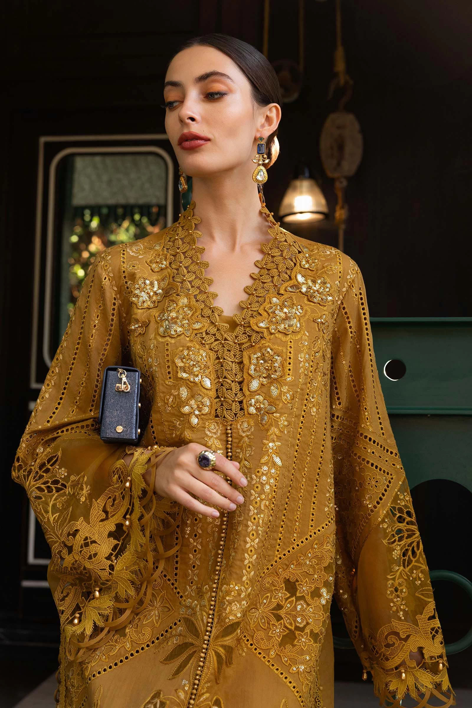 3 Piece Embroidered Lawn Suit - EL-26-07-Default
