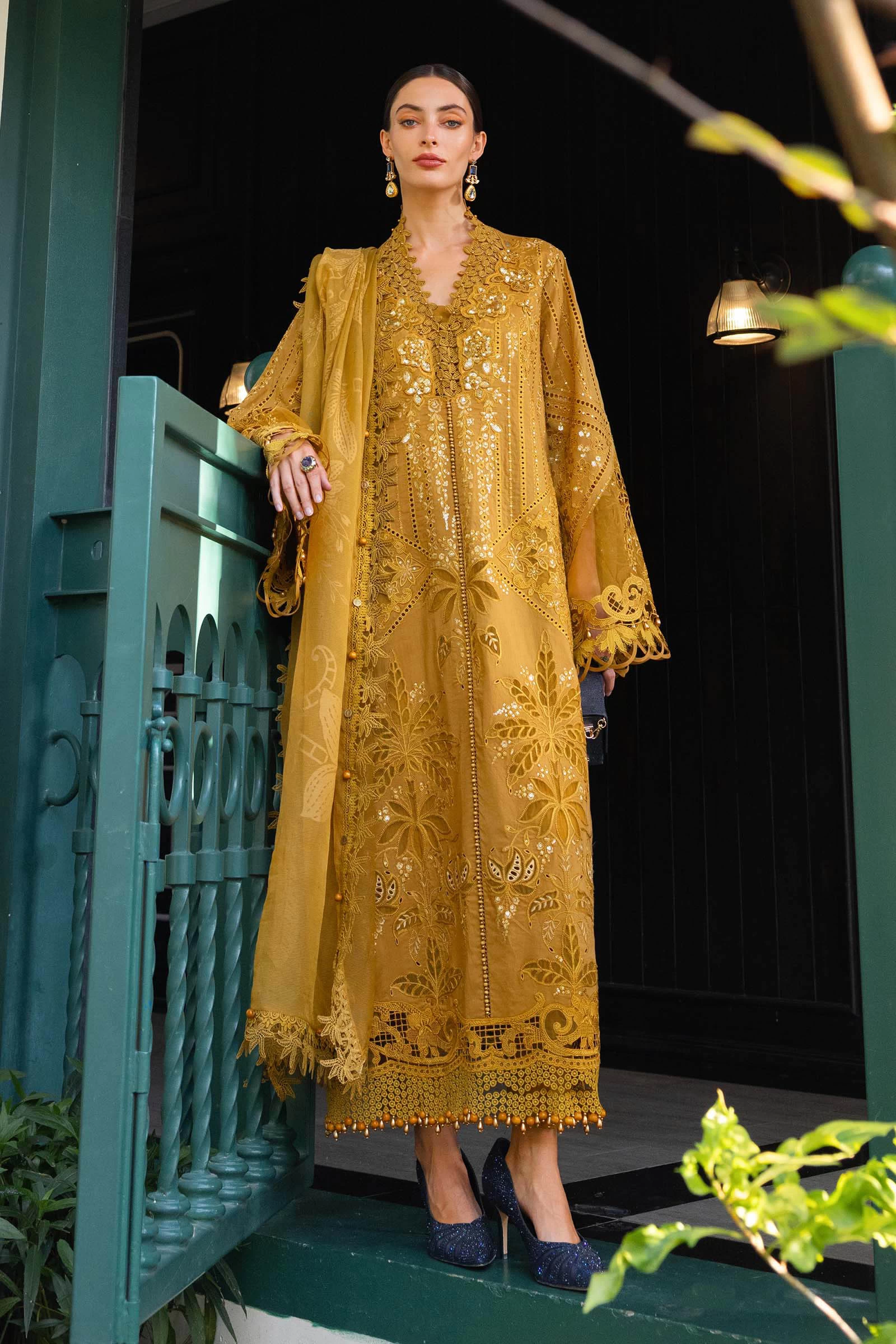 3 Piece Embroidered Lawn Suit - EL-26-07-Default