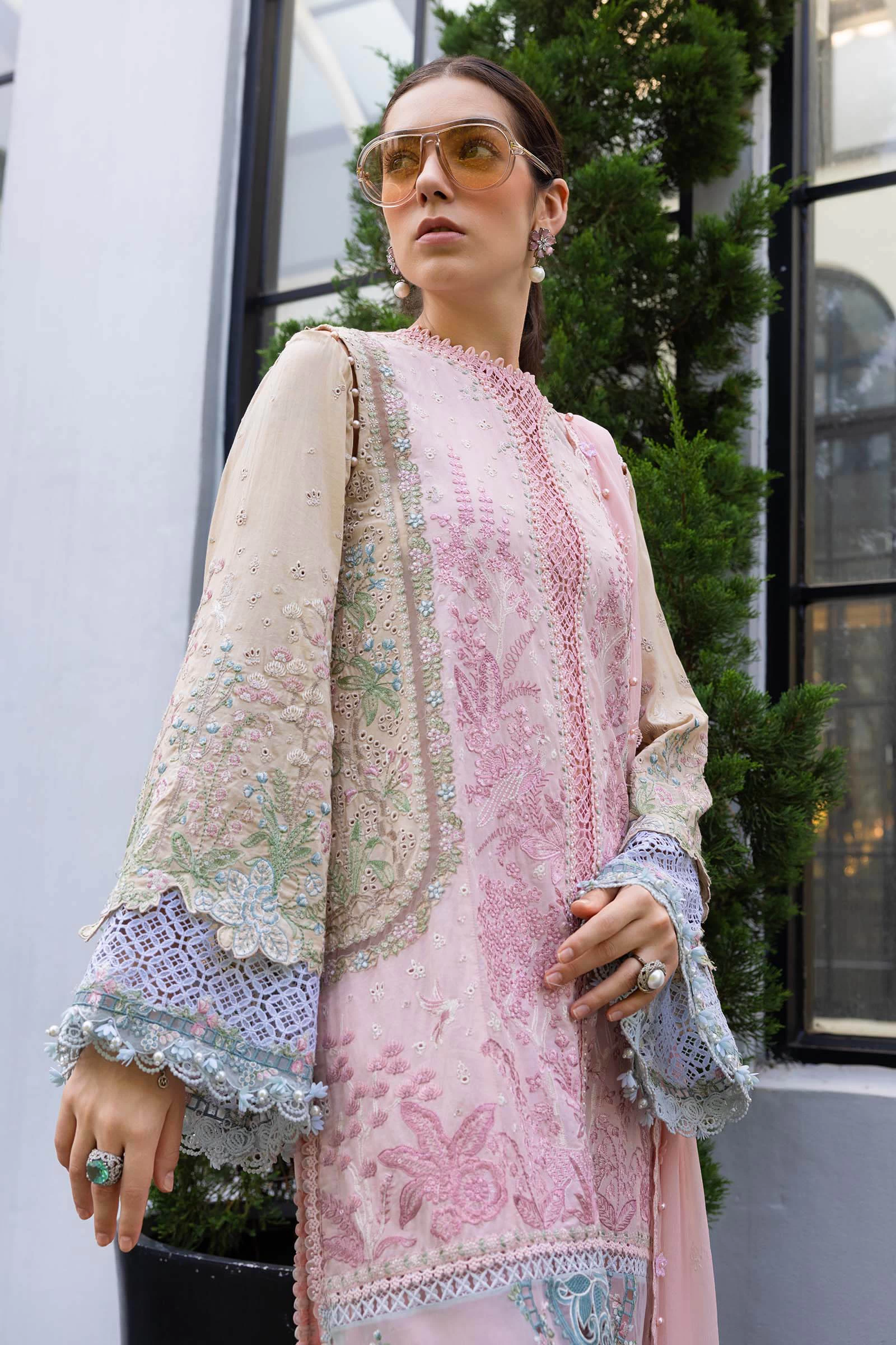 3 Piece Embroidered Lawn Suit - EL-26-09-Default