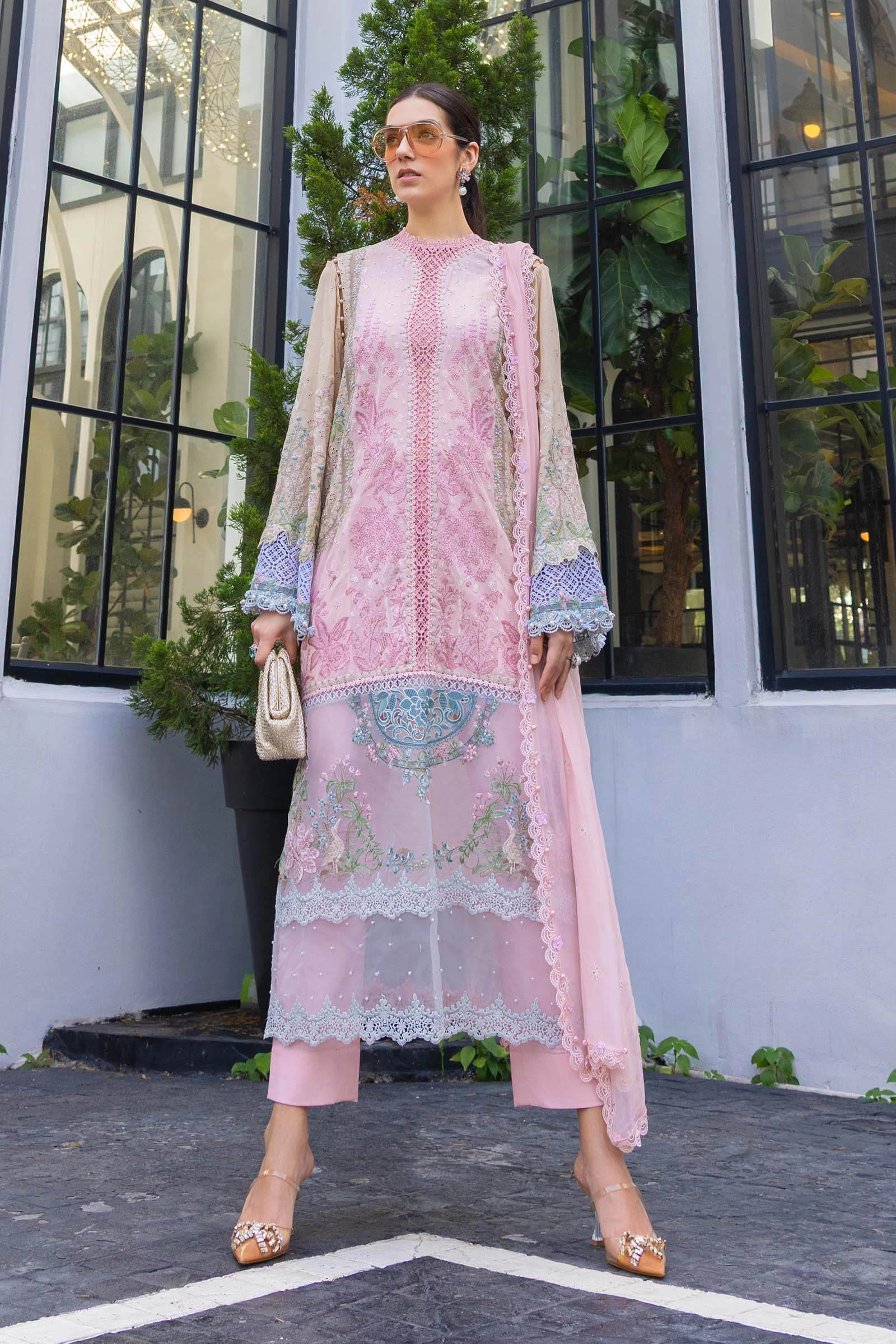 3 Piece Embroidered Lawn Suit - EL-26-09-Default