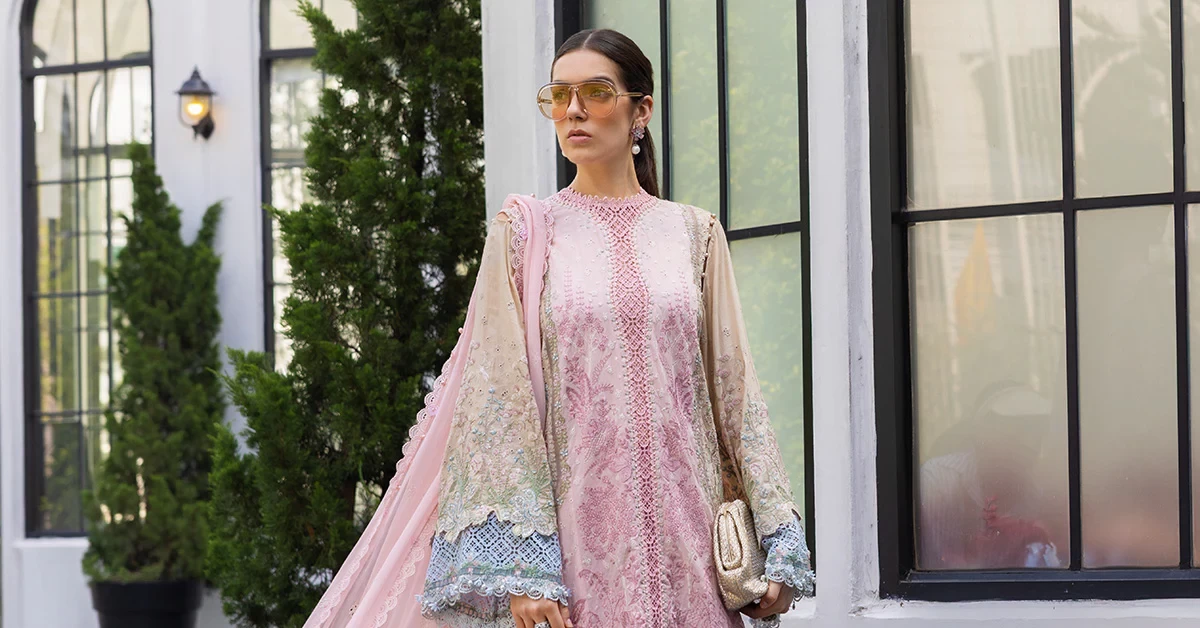 3 Piece Embroidered Lawn Suit - EL-26-09-Default