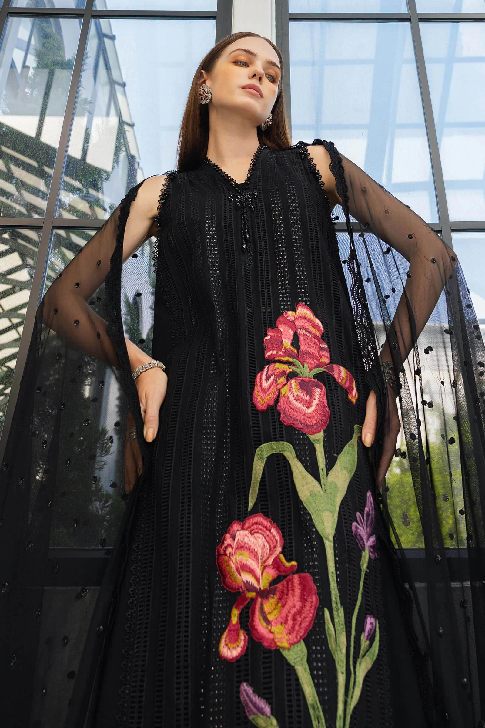 3 Piece Embroidered Lawn Suit - EL-26-10-Default