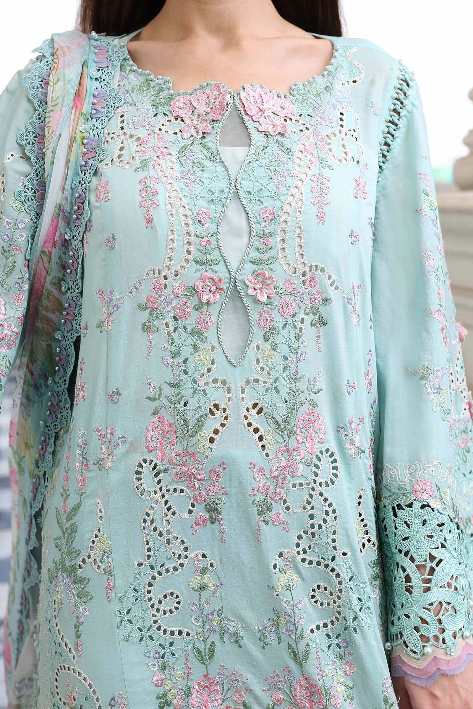 3 Piece Embroidered Lawn Suit - EL-26-15-Default