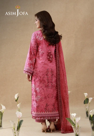 Printed Embroidered Cambric - AJUBEP-02-UNS