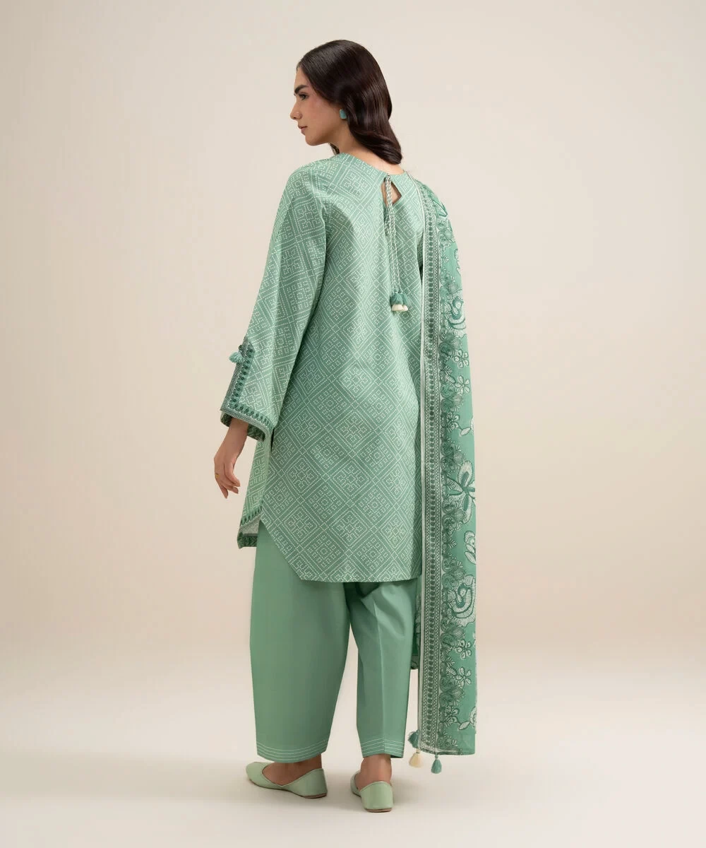 3 Piece - Printed Lawn Suit - U3PDDS26V630