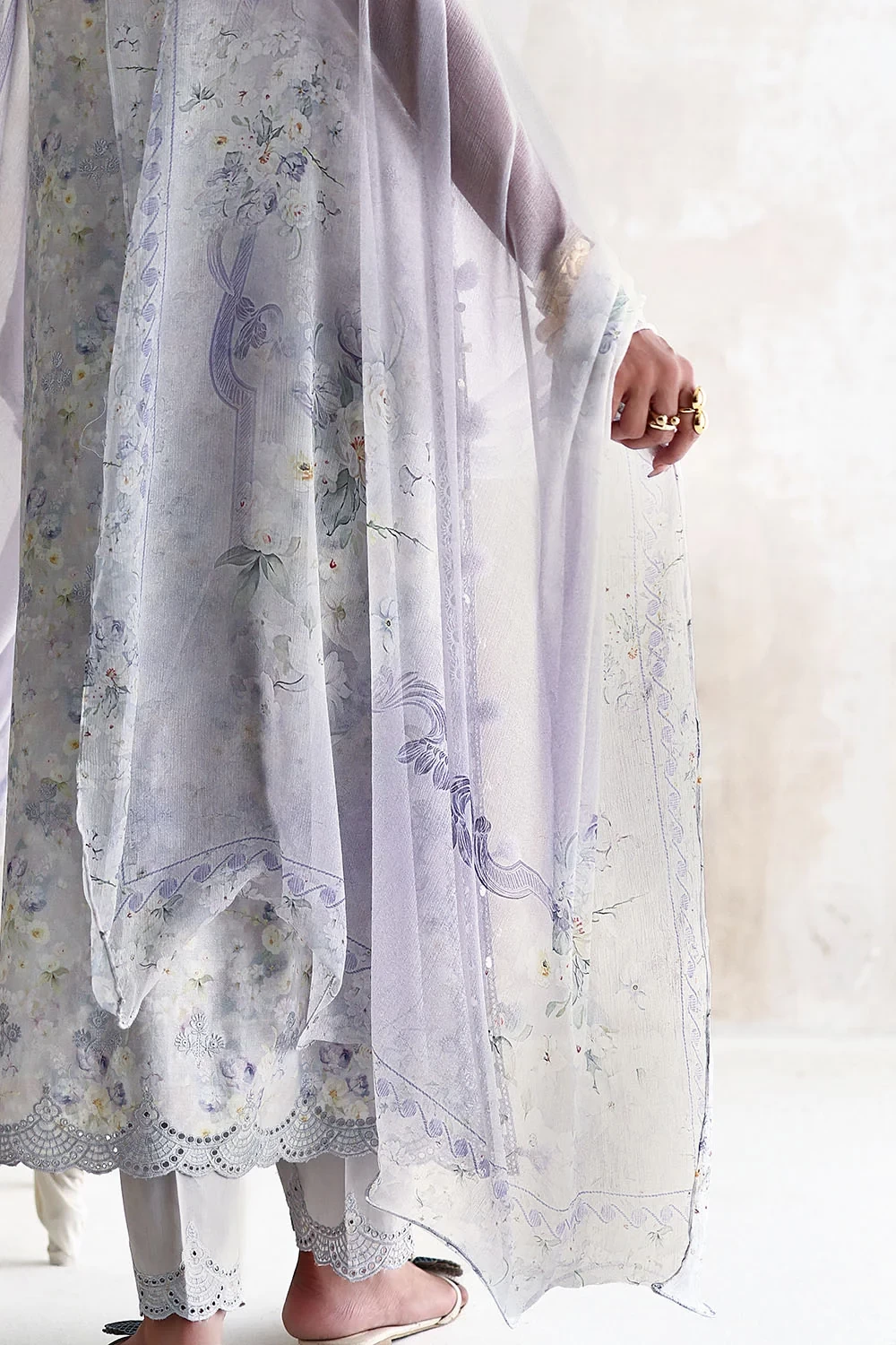 3 Piece Embroidered Printed Lawn - W-FB-LC-26-477250