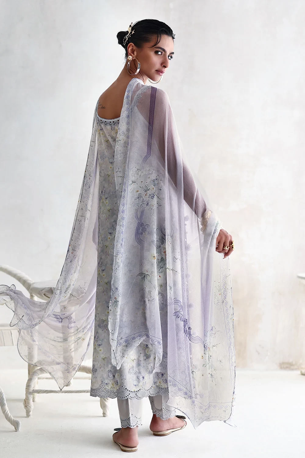 3 Piece Embroidered Printed Lawn - W-FB-LC-26-477250