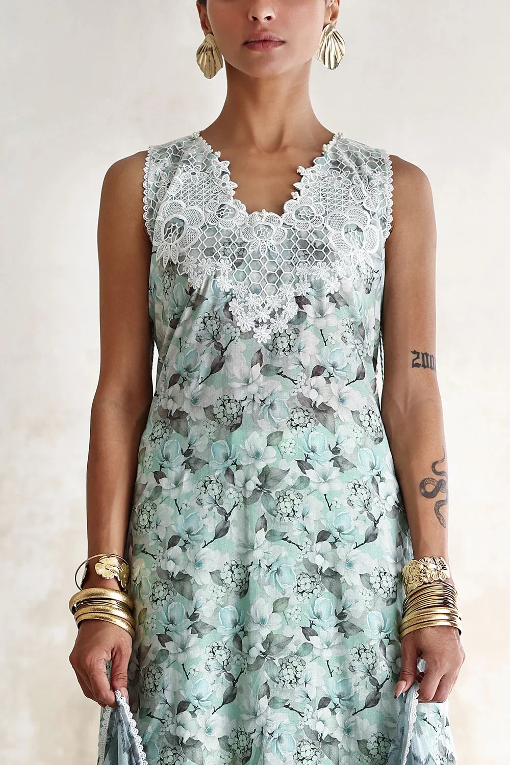 3 Piece Printed Lawn Suit with Printed - W-FB-LC-26-477255
