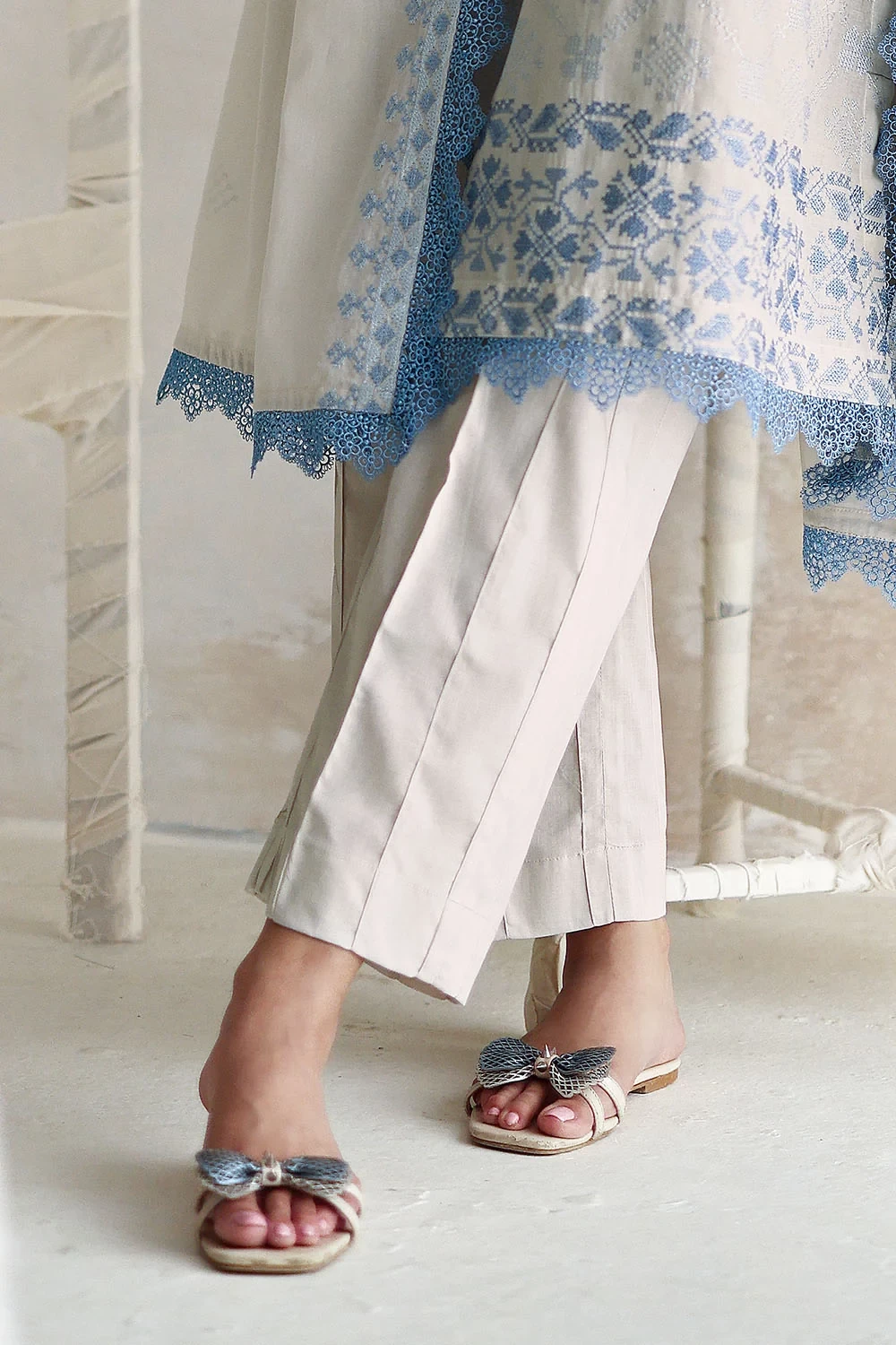 3 Piece Embroidered Lawn Suit - W-FB-LC-26-477257