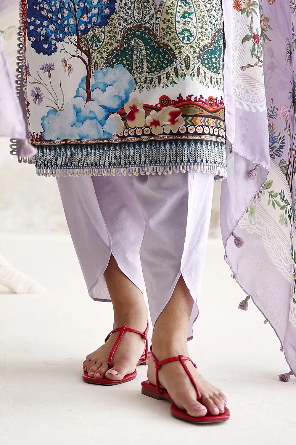 3 Piece Printed Lawn Suit - W-FB-LC-26-477271