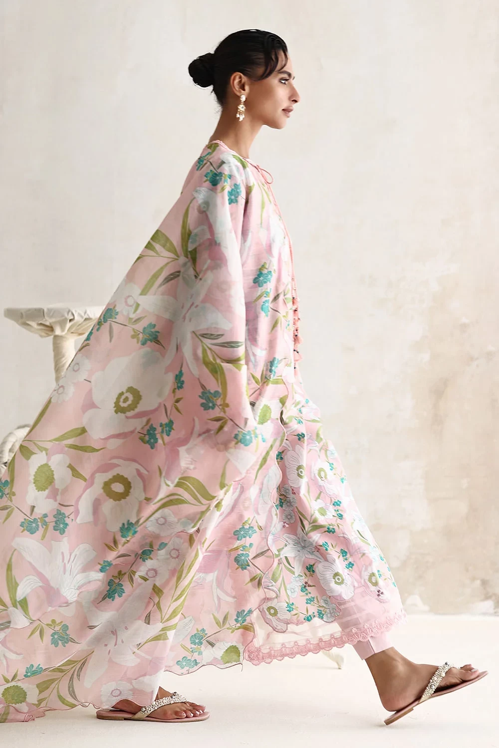 3 Piece Embroidered Printed Lawn Suit - W-FB-LC-26-477278