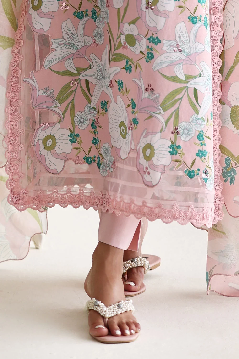 3 Piece Embroidered Printed Lawn Suit - W-FB-LC-26-477278