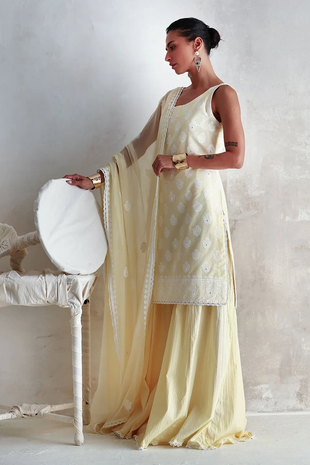 3 Piece Embroidered Lawn Suit - W-FB-LC-26-478946