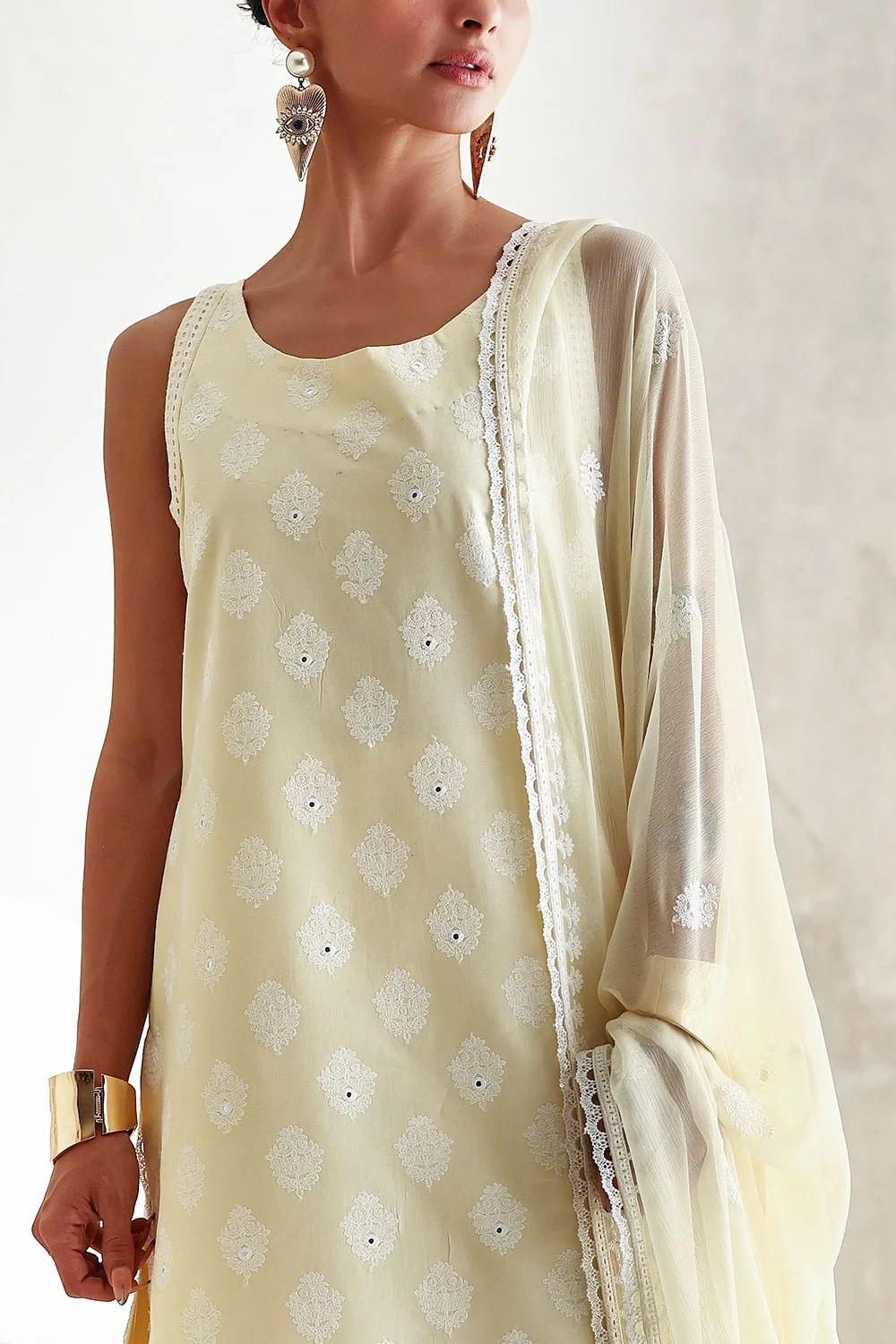 3 Piece Embroidered Lawn Suit - W-FB-LC-26-478946