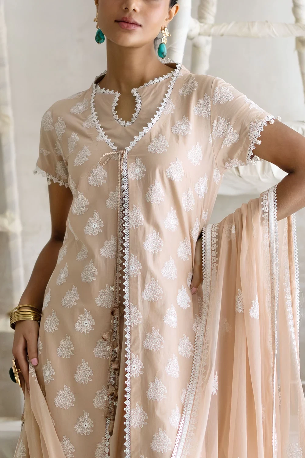 3 Piece Embroidered Lawn Suit - W-FB-LC-26-478947