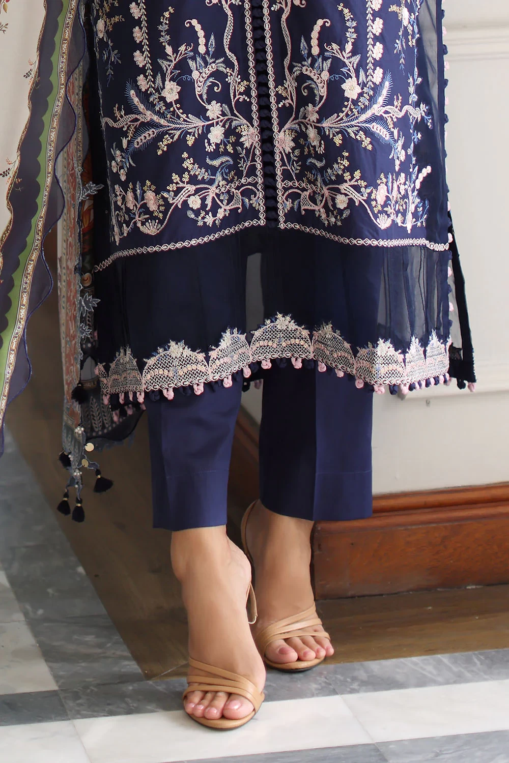 3 Piece Embroidered Lawn Suit - W-FB-RE-26-477270
