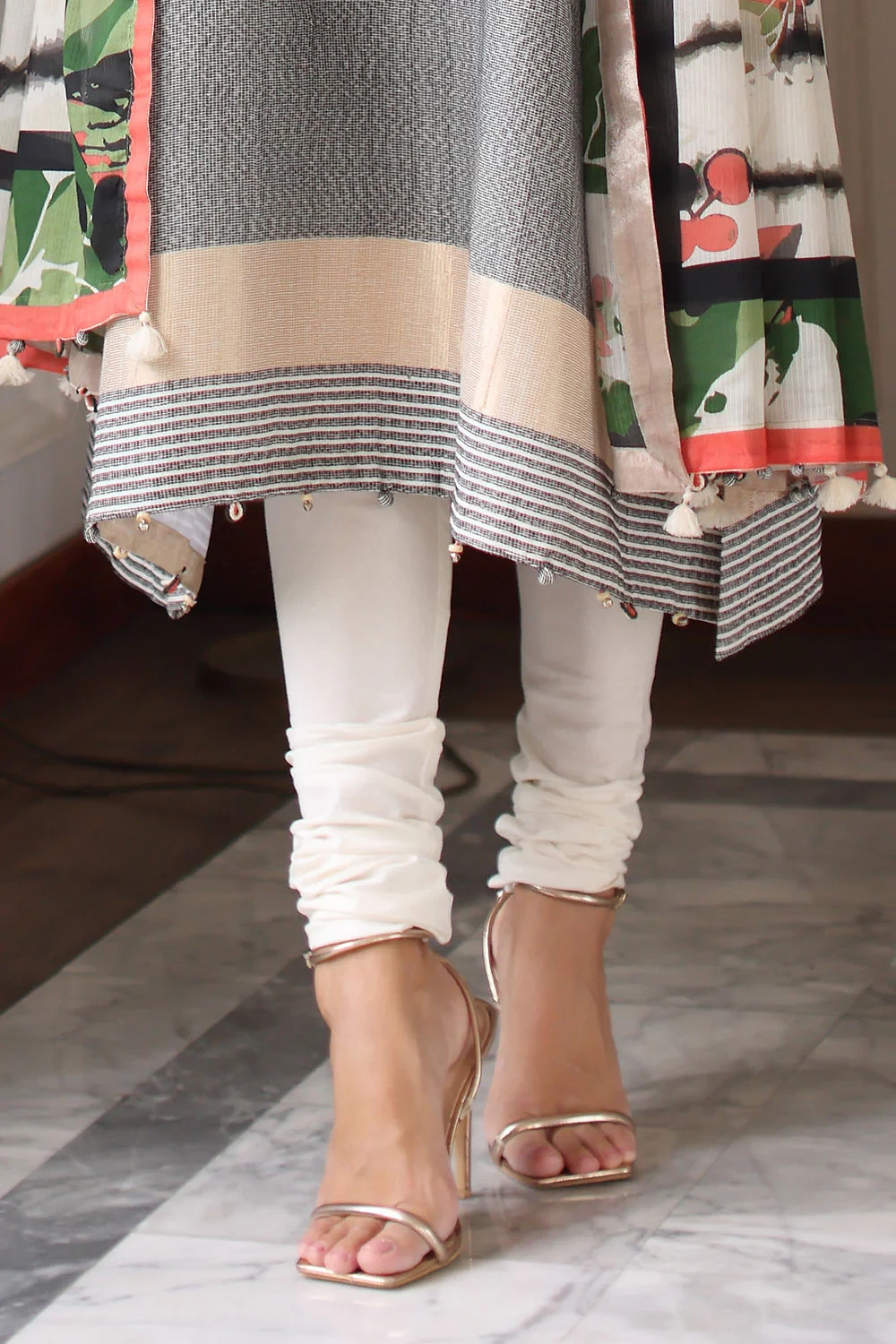 3 Piece Embroidered Jacquard Suit - W-FB-RE-26-477280