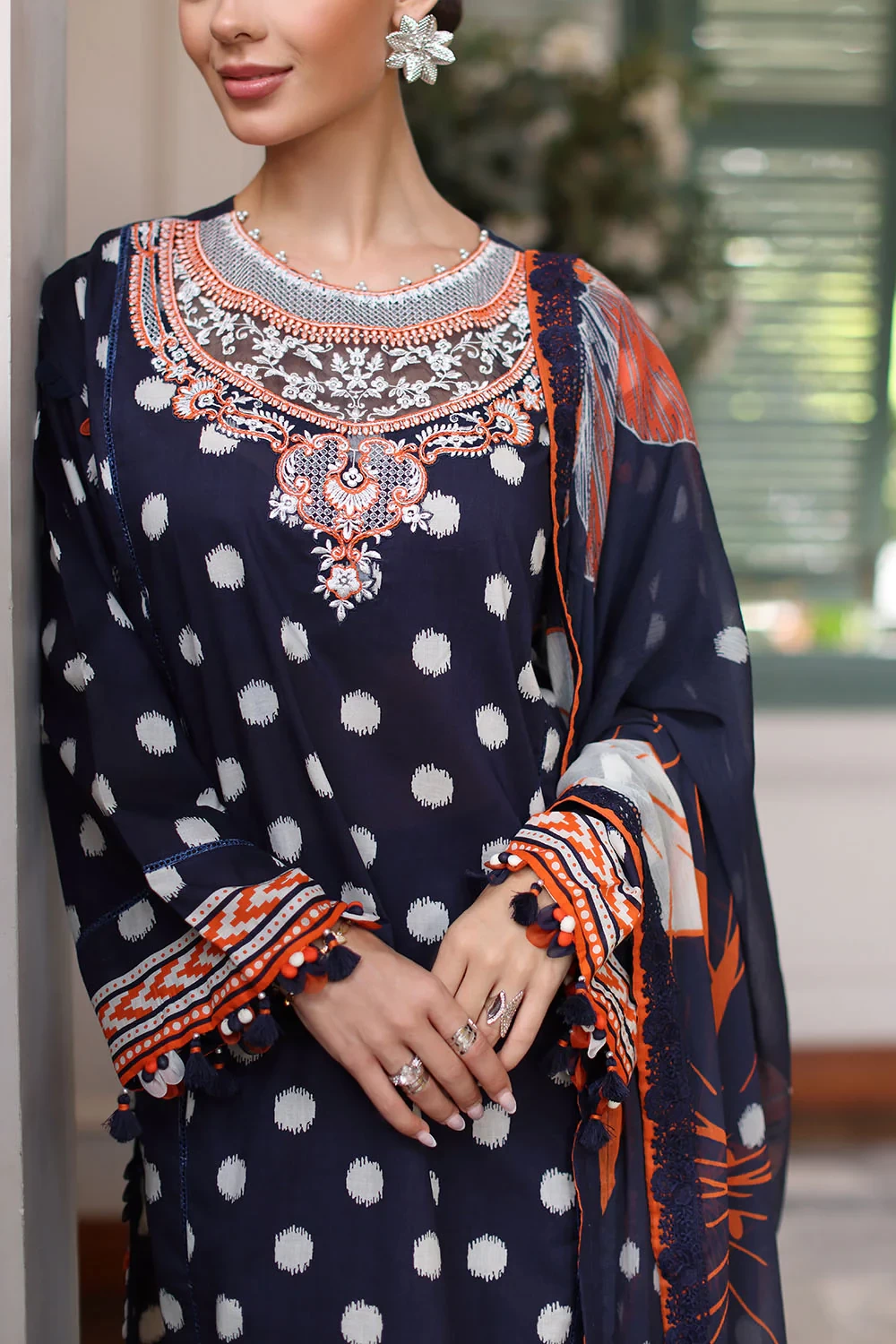 3 Piece Printed Lawn Suit - W-FB-RE-26-477232
