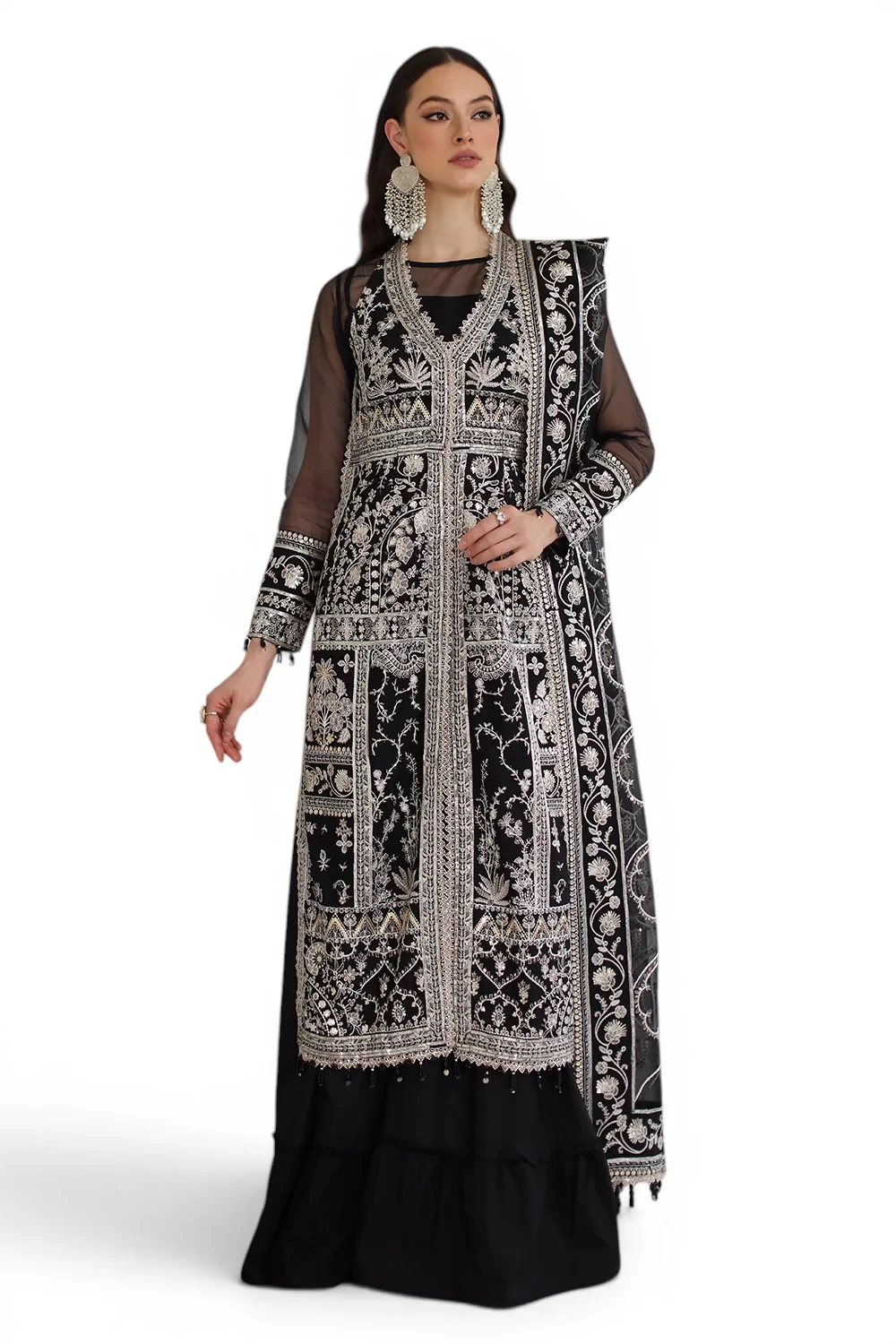 3 Piece Embroidered Lawn Suit - W-FB-RE-26-477267