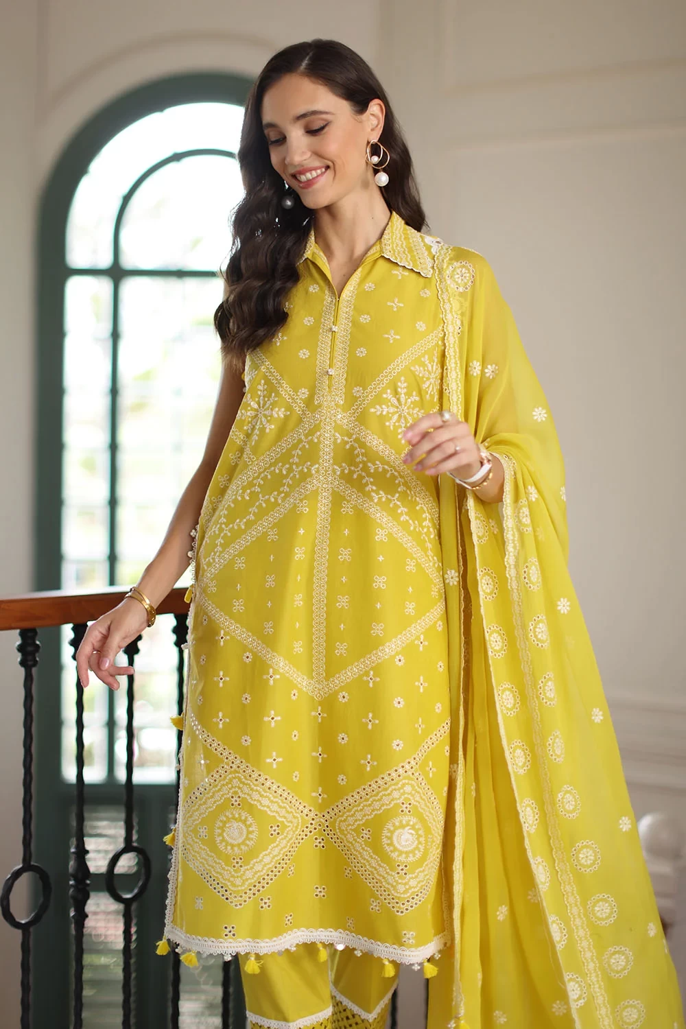 3 Piece Embroidered Lawn Suit - W-FB-RE-26-477262
