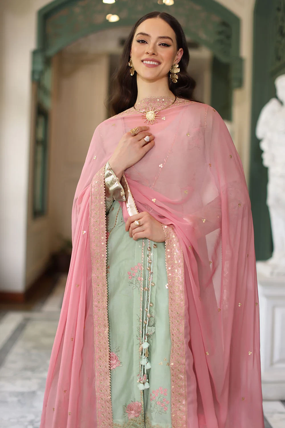 3 Piece Embroidered Lawn Suit - W-FB-RE-26-477268