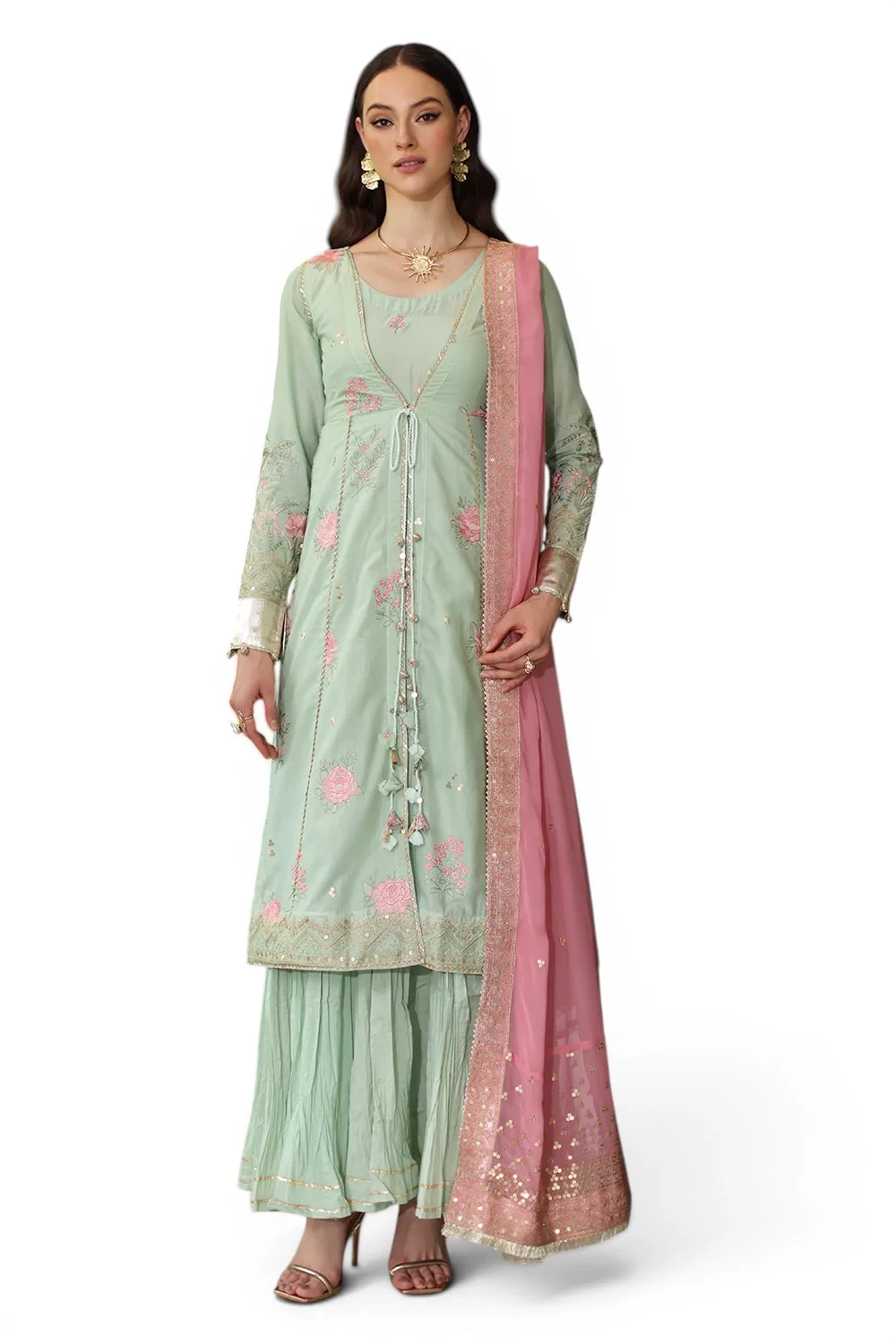3 Piece Embroidered Lawn Suit - W-FB-RE-26-477268