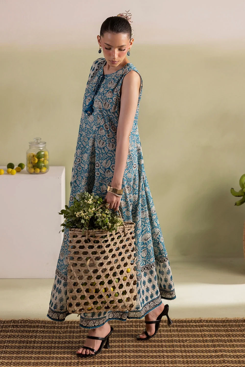 3 Piece Printed Lawn Suit with Dupatta - CL-62448