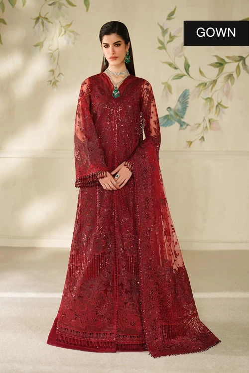 EMBROIDERED NET CH14-01 - CHV14D01