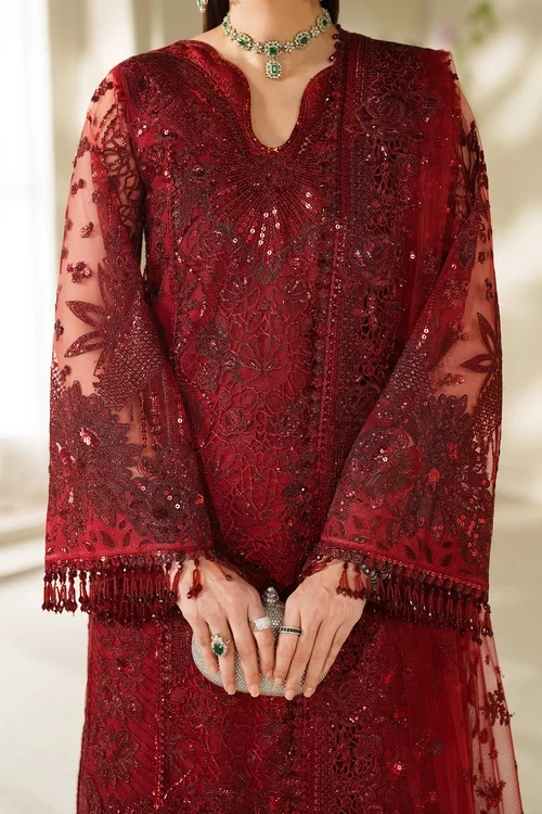 EMBROIDERED NET CH14-01 - CHV14D01