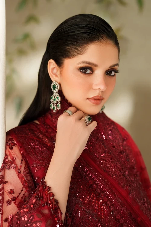 EMBROIDERED NET CH14-01 - CHV14D01