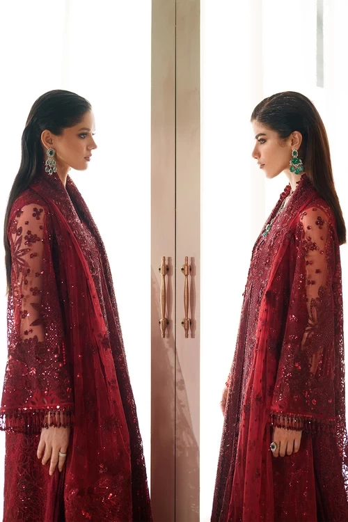 EMBROIDERED NET CH14-01 - CHV14D01