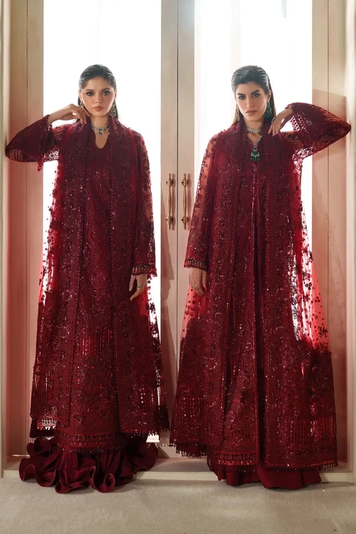 EMBROIDERED NET CH14-01 - CHV14D01