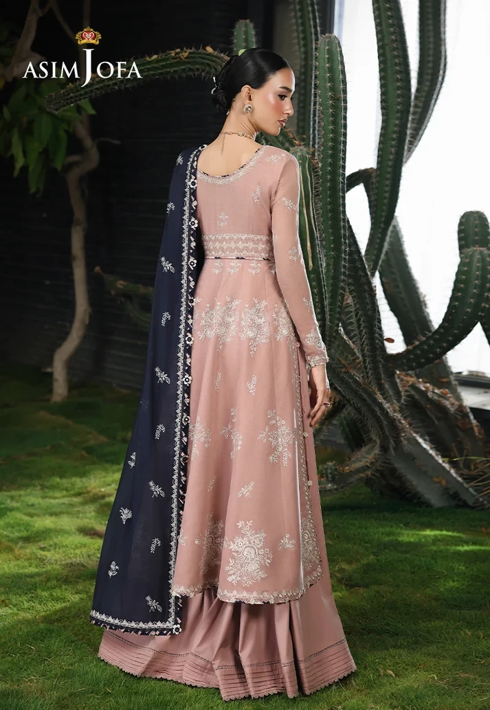 AJULC-02 Embroidered Paper Cotton 3 Pcs