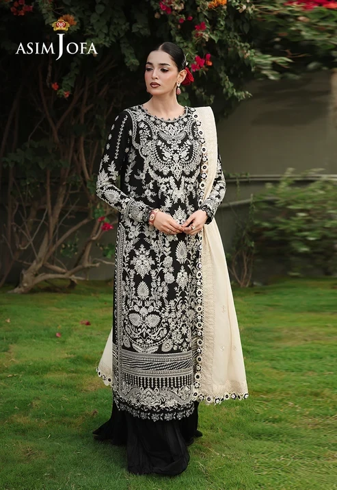 AJULC-01 Embroidered Paper Cotton 3 Pcs