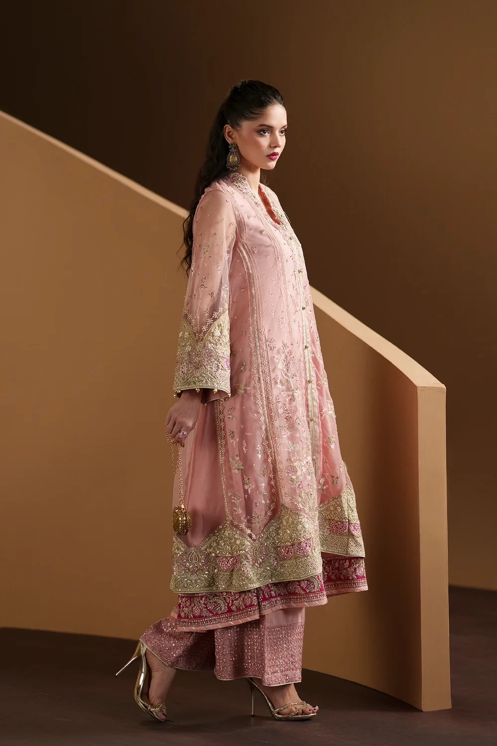 EMBROIDERED SUIT - E1203/104/425