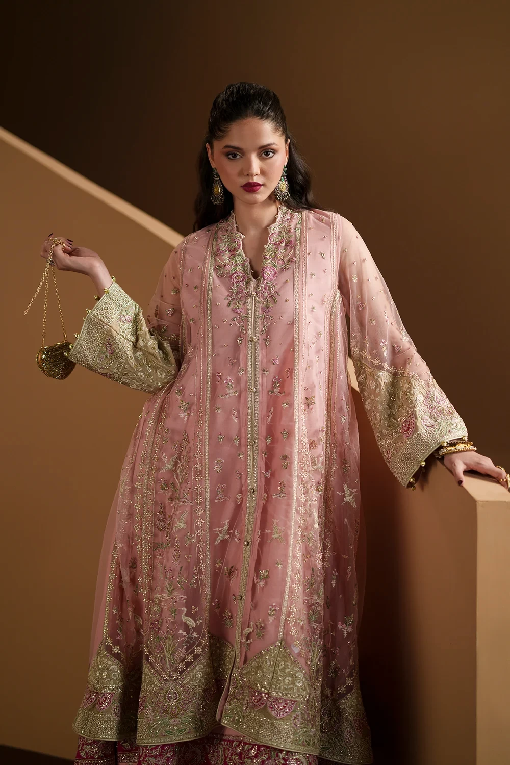 EMBROIDERED SUIT - E1203/104/425
